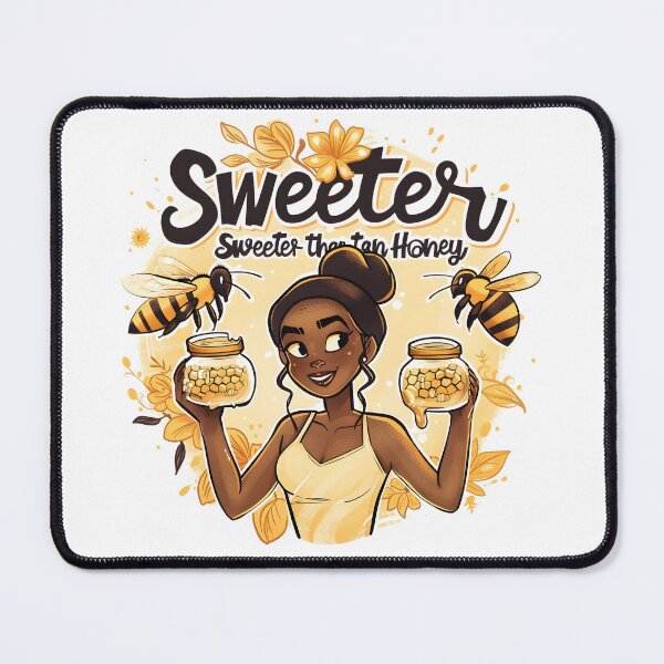 Item preview, Happy Girl Sweeter Than Honey Bees and Flowers designed and sold by scooterbaby.