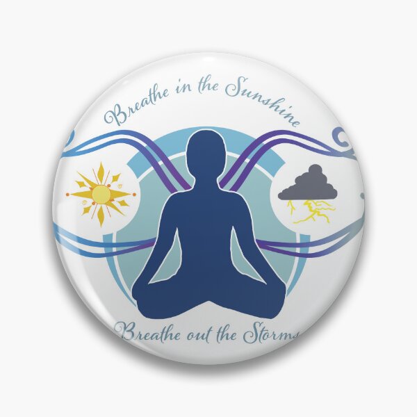 Item preview, Breathe in the Sunshine - Breathe out the Storms designed and sold by CelePencil.