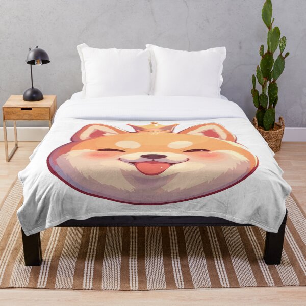 Aperçu de l'œuvre Reine des chiens Shiba Inu japonais Kawaii créée et vendue par Oh My Kawaii.