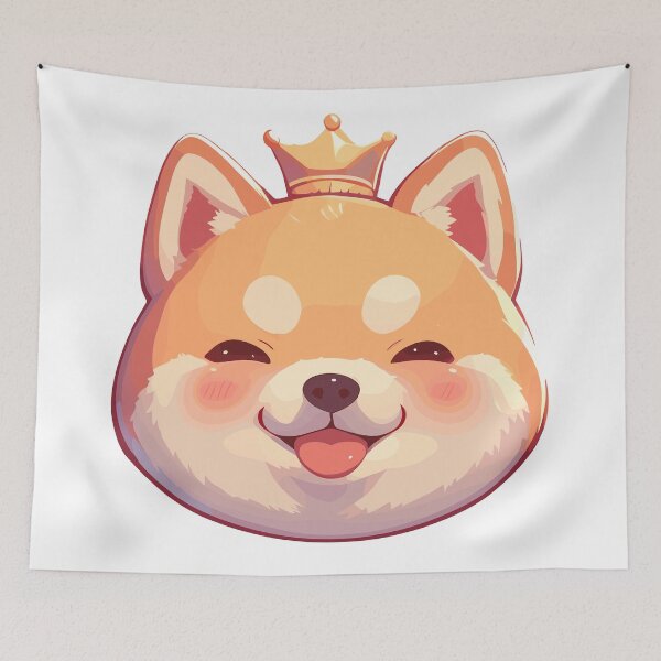 Item preview, Queen of Shiba Inu Dog Japanese Kawaii  designed and sold by Oh My Kawaii.