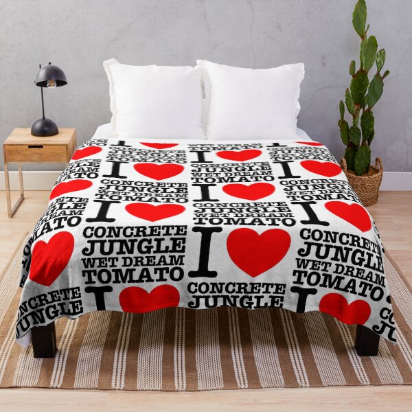 Item preview, I LOVE CONCRETE JUNGLE WET DREAM TOMATO designed and sold by acquiesce13.