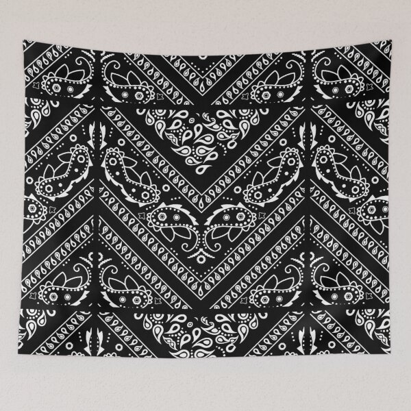 Item preview, Paisley pattern Black designed and sold by UZRWRLD .