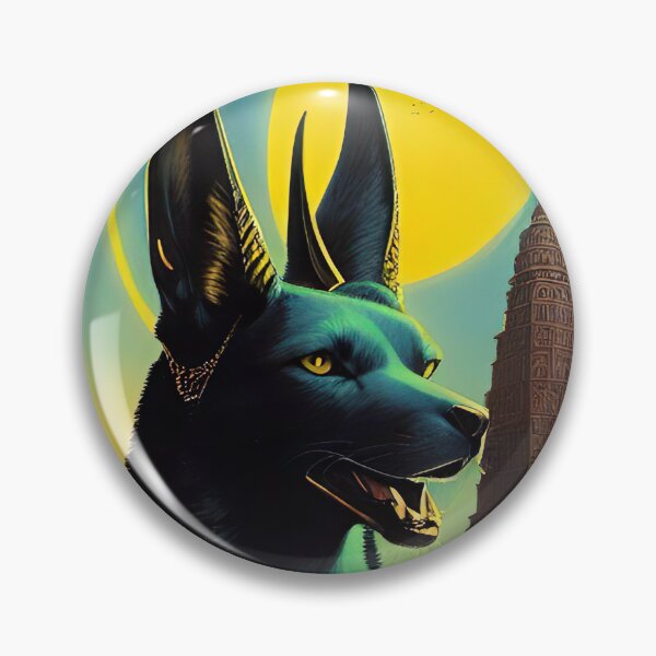 Item preview, Anubis Egyptian Mythology Death God designed and sold by Mythic-Threads.