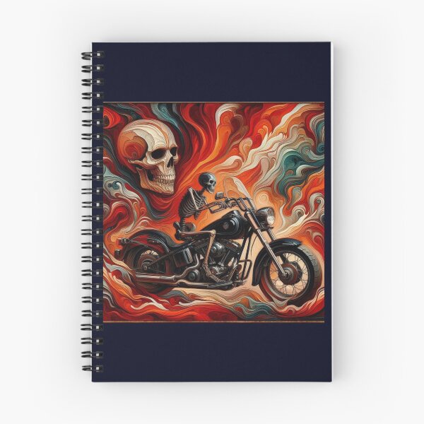 Item preview, Harley Davidson Skeleton Rider designed and sold by Halifaxartguy.