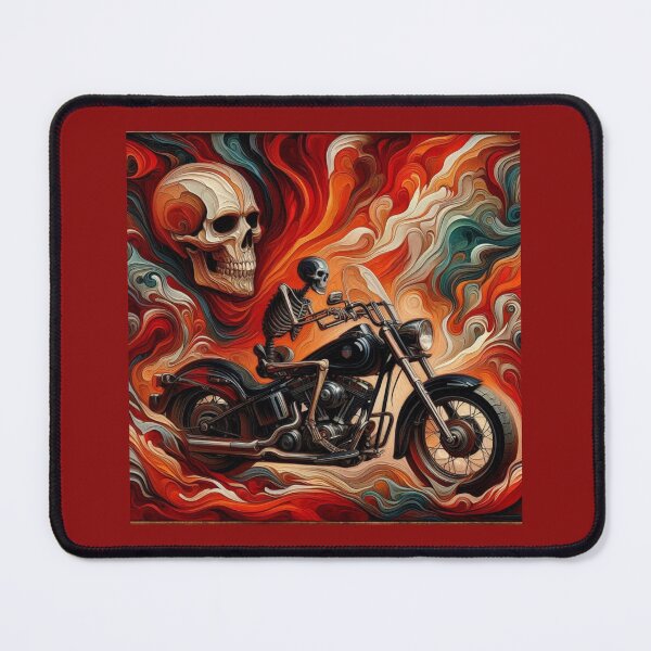 Artikelvorschau, Harley Davidson Skeleton Rider entworfen und verkauft von Halifaxartguy.