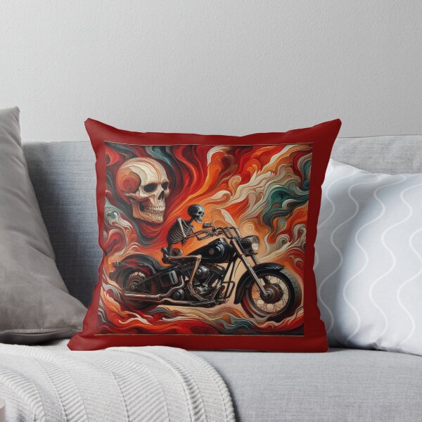 Artikelvorschau, Harley Davidson Skeleton Rider entworfen und verkauft von Halifaxartguy.