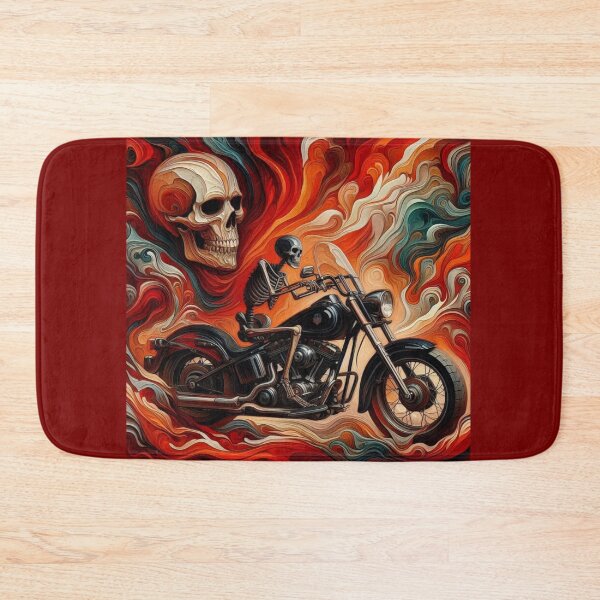 Artikelvorschau, Harley Davidson Skeleton Rider entworfen und verkauft von Halifaxartguy.