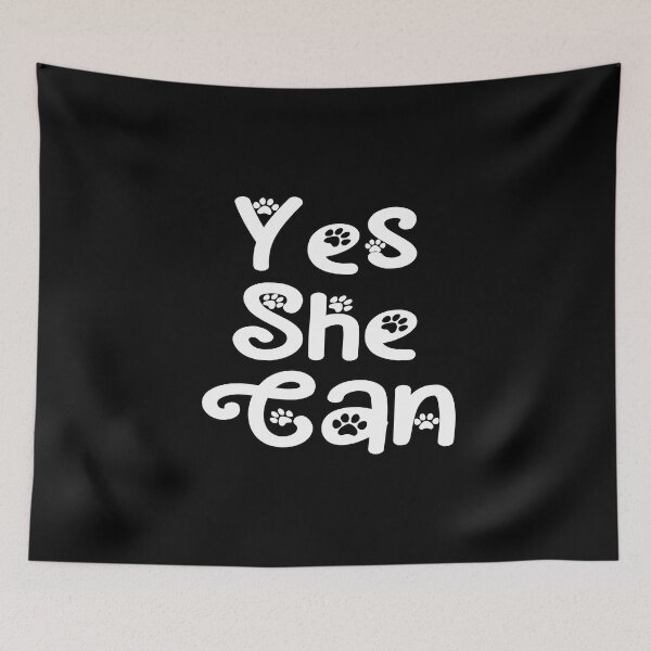 Item preview, Yes She Can. Cat. designed and sold by EunsooLee.