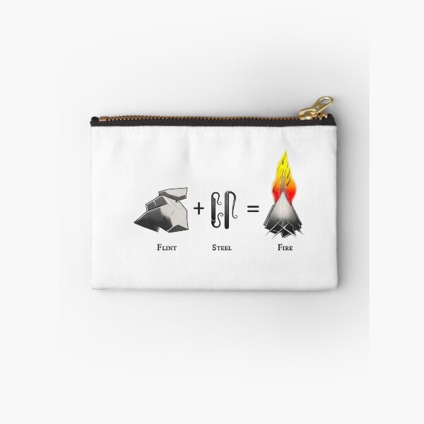 Item preview, Flint+steel=fire designed and sold by wonderisland.