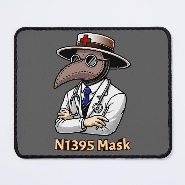 Item preview, Plague Doctor N1395 Mask – Medieval Meets Modern Medicine designed and sold by SHHCreations.