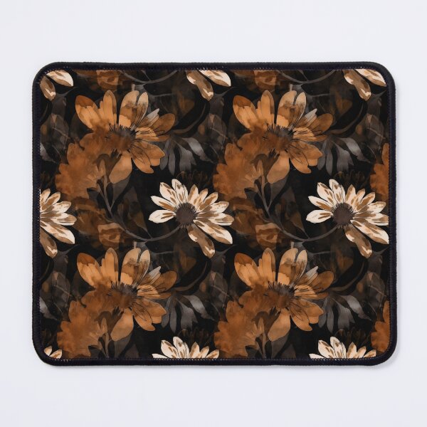 Item preview, Boho pattern with chunky brown and black stripes designed and sold by kusamono-art.