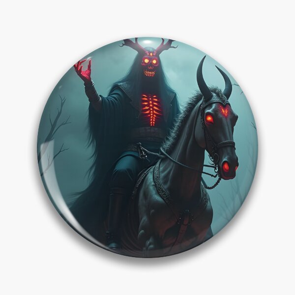 Item preview, Erlik Erlig Erleg Yerleg Turkic Death God designed and sold by Mythic-Threads.