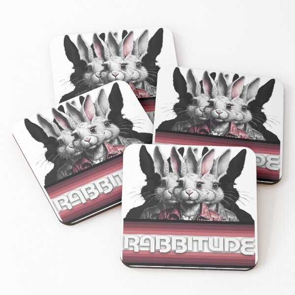 Item preview, Rabbit, Rabbitude designed and sold by pUNKnown.