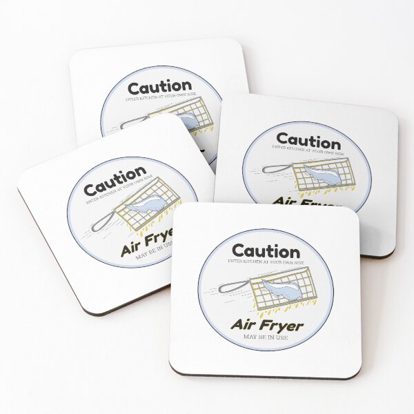 Item preview, Funny Kitchen Sticker (Air Fryer) designed and sold by LookoutDesigns.
