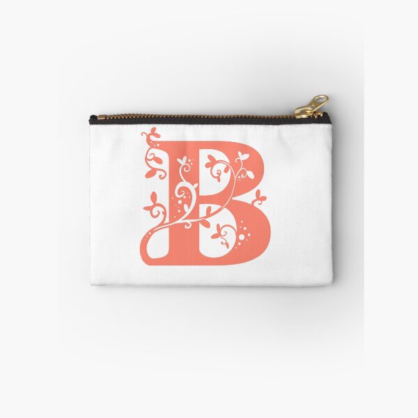 Item preview, Red Capital Letter B With Vines designed and sold by Victoria Lehnard.