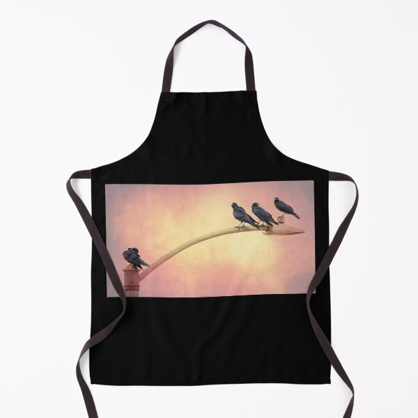 Item preview, Crows Hanging Out on the Lamp Post designed and sold by CarolM.