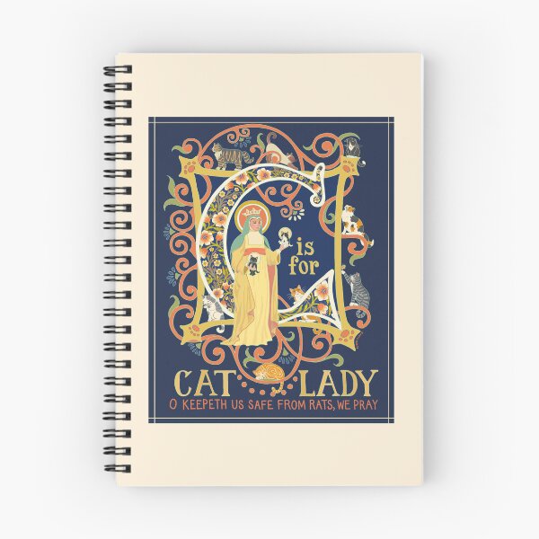 Item preview, C is for Cat Lady designed and sold by SusanFayeCarr.