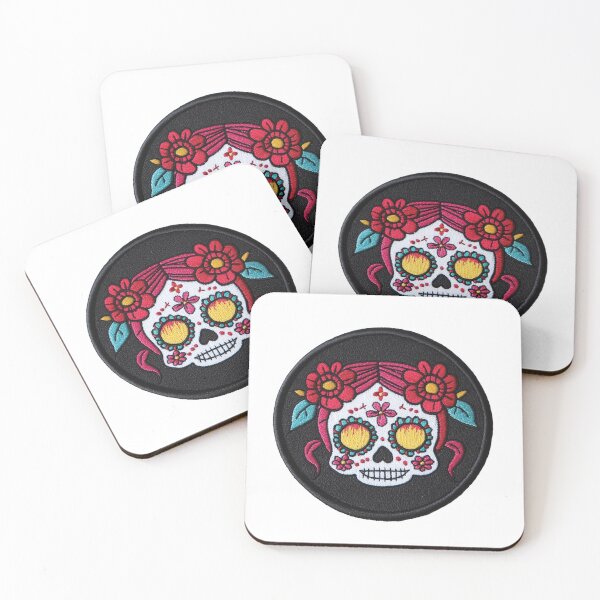 Item preview, Sugar Skull Patch designed and sold by SuperUltraPrint.