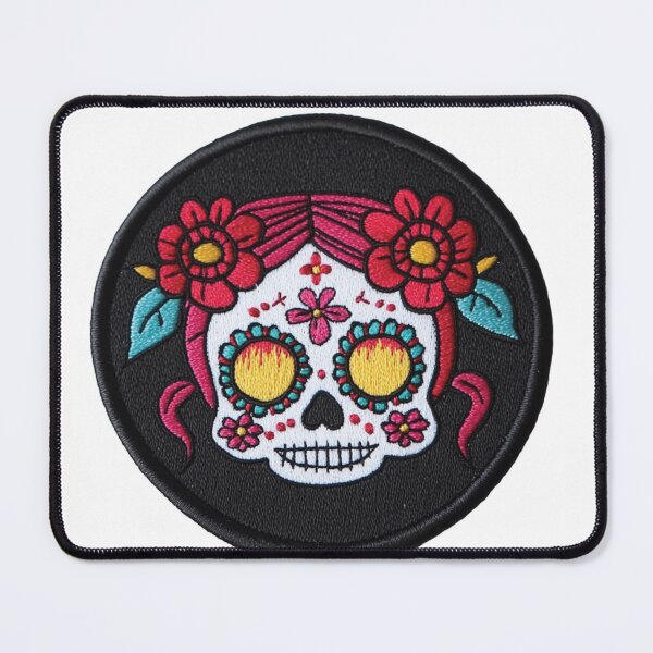 Item preview, Sugar Skull Patch designed and sold by SuperUltraPrint.