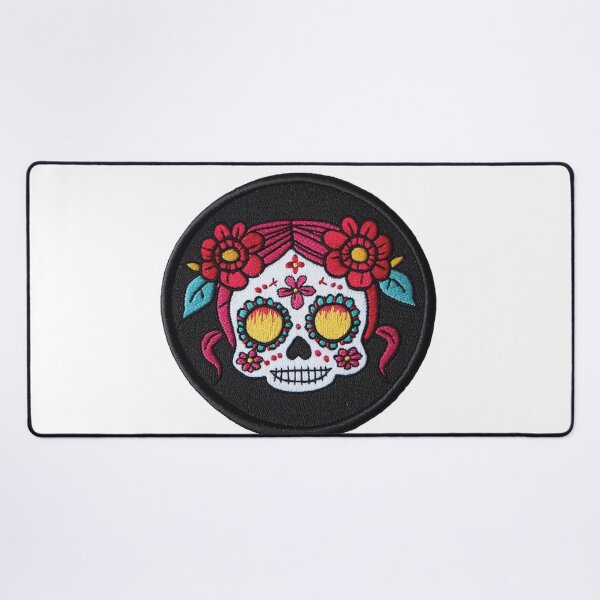 Item preview, Sugar Skull Patch designed and sold by SuperUltraPrint.