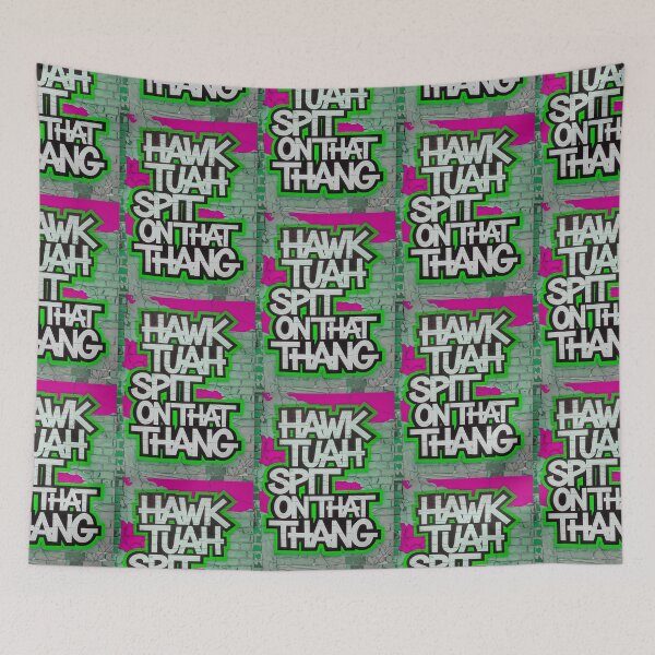 Item preview, Hawk Tuah Spit On That Thang Funny Meme Quote designed and sold by TheArtOfPat.