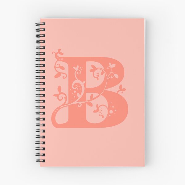 Item preview, Red Capital Letter B With Vines V2 designed and sold by Victoria Lehnard.
