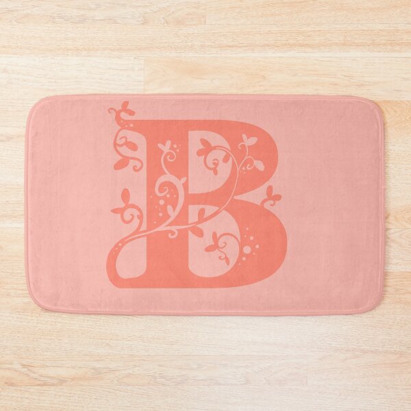 Item preview, Red Capital Letter B With Vines V2 designed and sold by Victoria Lehnard.