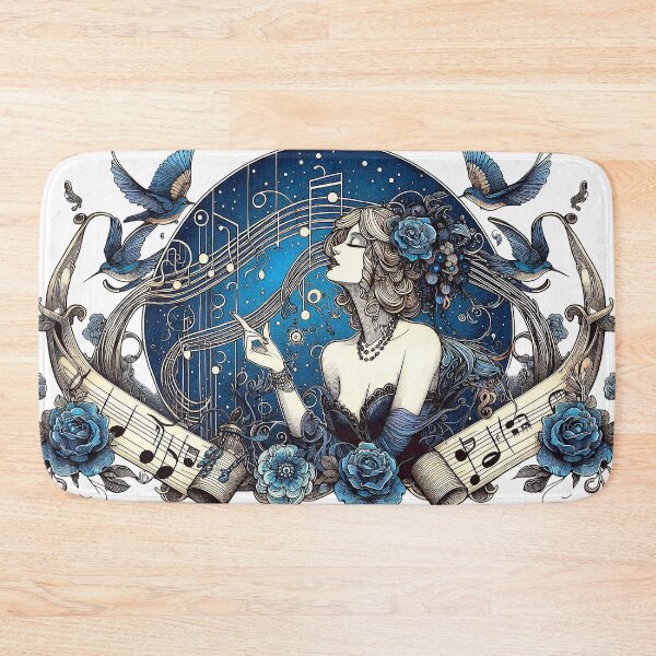 Item preview, Blue Muse designed and sold by Foxlindesigns.