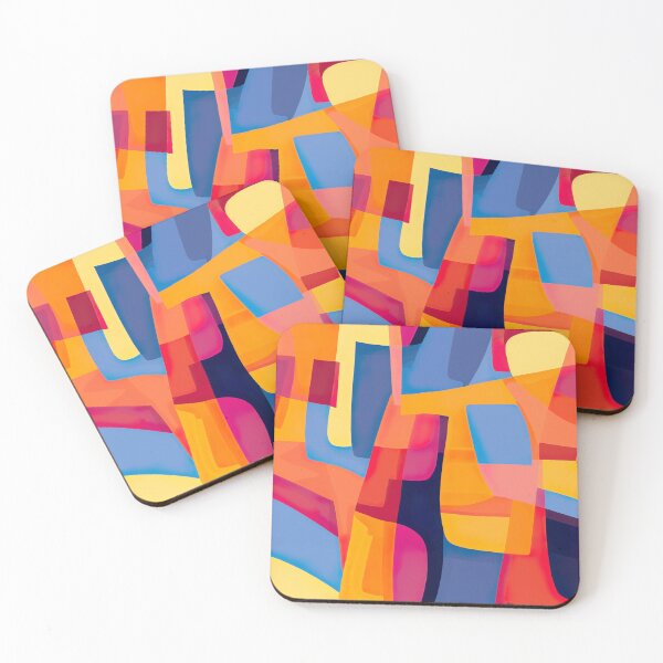Item preview, Vibrant Abstract Art - Dynamic Colorful Design designed and sold by baheeya.