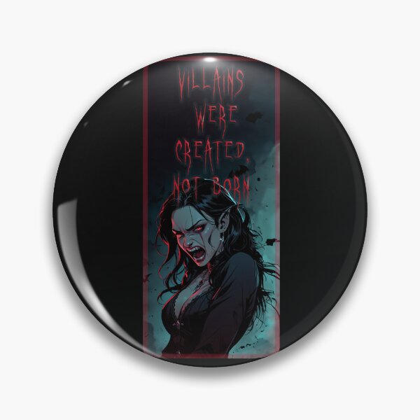 Item preview, Villains were created, not born designed and sold by La Loca.