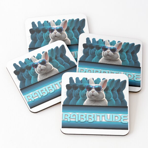 Item preview, Rabbit, Rabbitude designed and sold by pUNKnown.