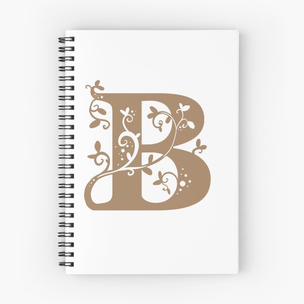 Item preview, Brown Capital Letter B With Vines designed and sold by Victoria Lehnard.