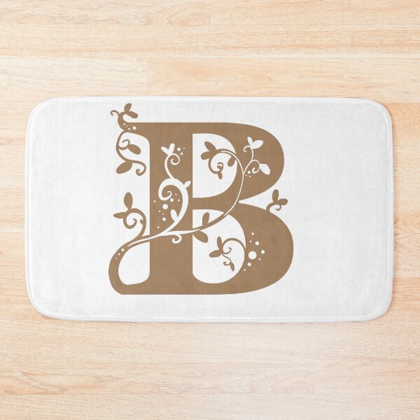 Item preview, Brown Capital Letter B With Vines designed and sold by Victoria Lehnard.