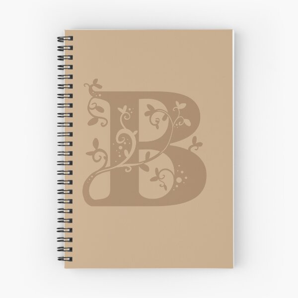 Item preview, Brown Capital Letter B With Vines V2 designed and sold by Victoria Lehnard.