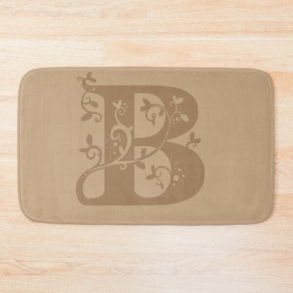 Item preview, Brown Capital Letter B With Vines V2 designed and sold by Victoria Lehnard.