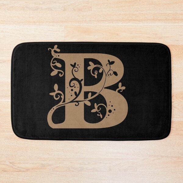 Item preview, Brown Capital Letter B With Vines V3 designed and sold by Victoria Lehnard.