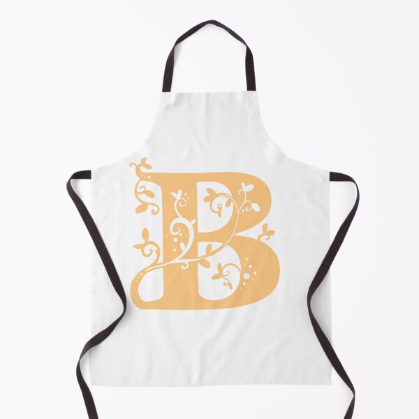Item preview, Orange Capital Letter B With Vines designed and sold by Victoria Lehnard.