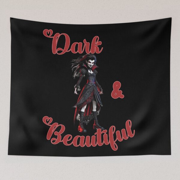 Item preview, Dark and Beautiful -  Zina Has Gone Viral with her thirsty blood cravings this Halloween designed and sold by 3DAF.