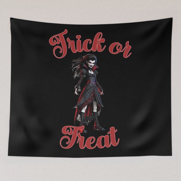 Item preview, Trick or Treat  -  Zina Has Gone Viral with her thirsty blood cravings this Halloween designed and sold by 3DAF.