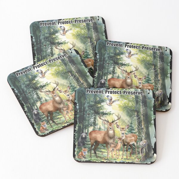 Item preview, Prevent. Protect Preserve. Nature. designed and sold by Karen Wood.