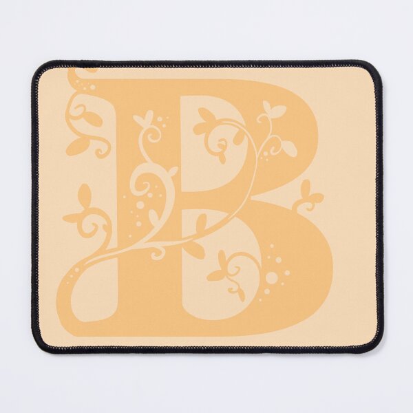 Item preview, Orange Capital Letter B With Vines V2 designed and sold by Victoria Lehnard.