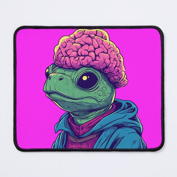 Item preview, The Brainy Frog: A Surreal Encounter designed and sold by 3metro.