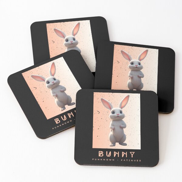 Item preview, Cute White Bunny Rabbit designed and sold by pUNKnown.