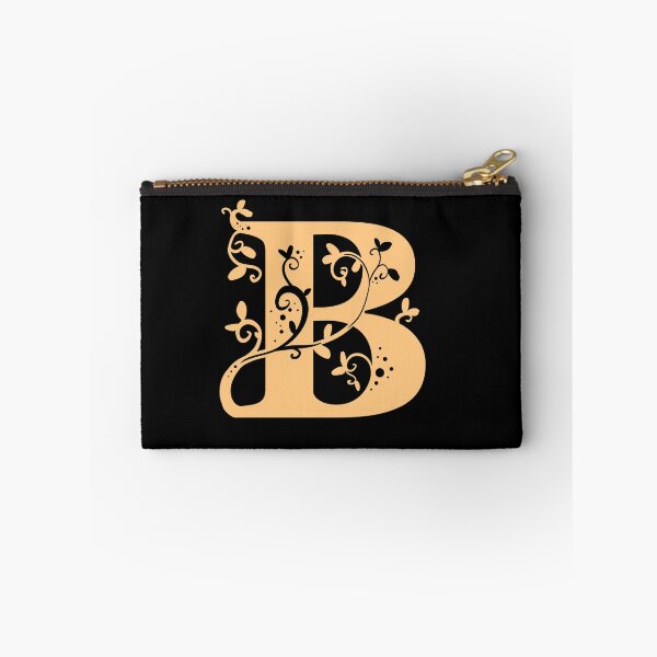 Item preview, Orange Capital Letter B With Vines V3 designed and sold by Victoria Lehnard.