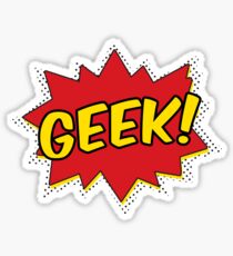 Super Geek Sticker
