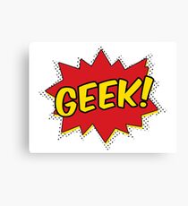 Super Geek Canvas Print