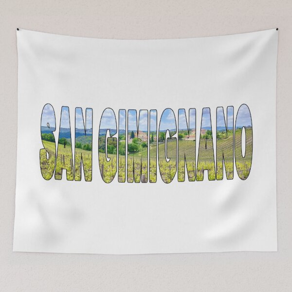 Item preview, SAN GIMIGNANO - Tuscany Italy Villa Wineries Province of Siena designed and sold by Adam Gormley.