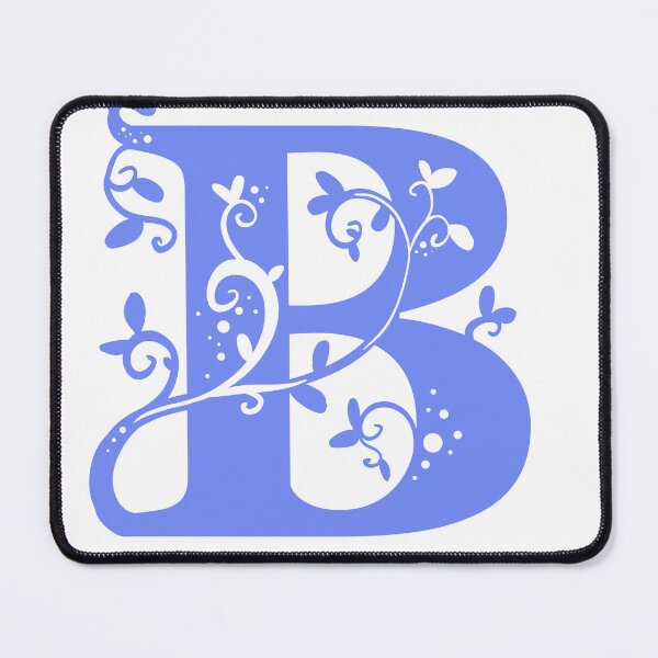 Item preview, Violet Capital Letter B With Vines designed and sold by Victoria Lehnard.