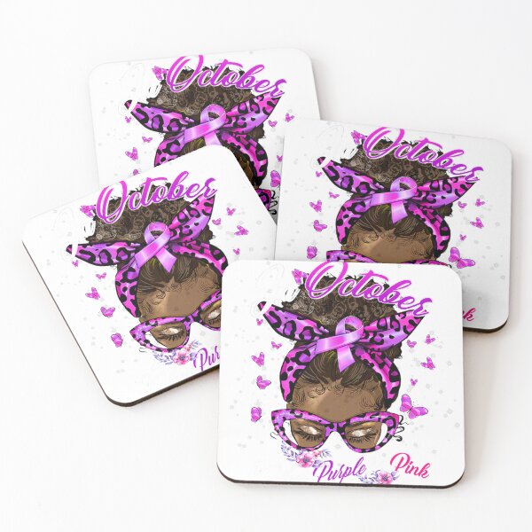 Item preview, In October I Wear Purple  And Pink For Domestic Violence And Breast Cancer Awareness designed and sold by thirumalaisam.