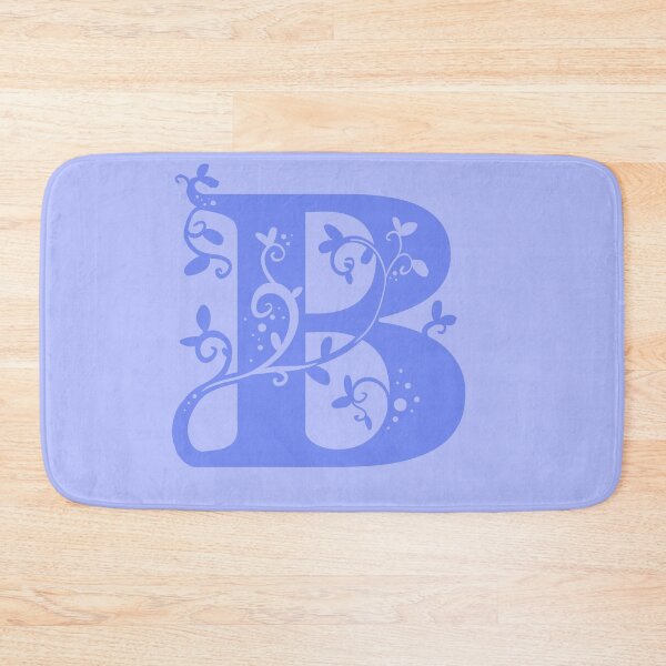Item preview, Violet Capital Letter B With Vines V2 designed and sold by Victoria Lehnard.